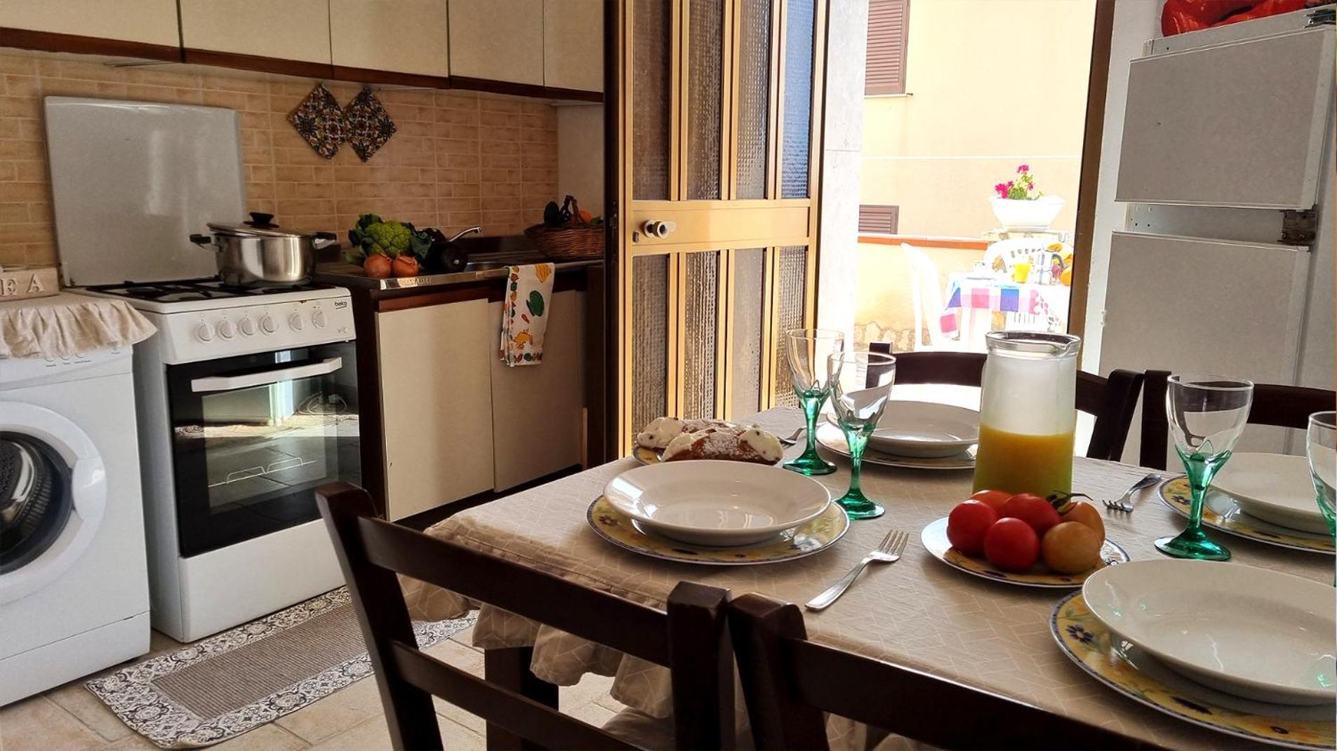 Casa Vacanza Vista Mare Кустоначи Экстерьер фото